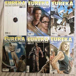 EUREKA COMPLETE MINI-SERIES Lot of SIX (6) Comic Books ISSUES #1B, 2A, 3A, 4B